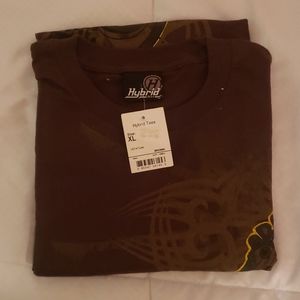Boys Brown Guitar Short Sleeve Tee Shirt